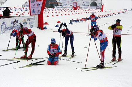 Лыжники Хакасии стали первыми в общекомандном зачете открытого чемпионата Красноярского края по лыжным гонкам